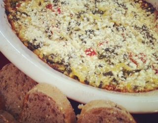 Kale Takes a Dip: A Guest Post, by Healthy Sous-Chef Partyologist, Lea Bowen