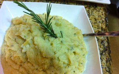 Creamy Cauliflower, Fennel and Rosemary Puree