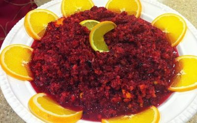 Bright and Refreshing Orange Cranberry Relish