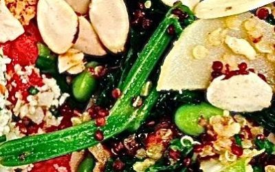 Spicy Tuesday – Asian Almond Quinoa Salad – Cilantro
