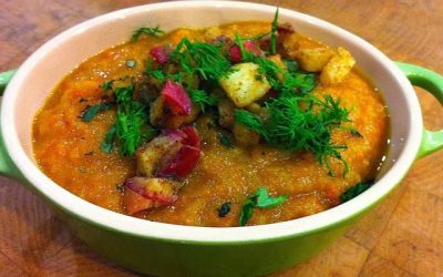 Spicy Tuesday – Apple Carrot Fennel Soup – Mint