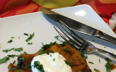 Tropical Black Bean Cazuela…Yum!
