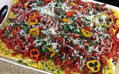 Summer Ripe Tomato Raw Pasta – A Guest Blog by Intern Haley Warren