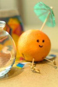 Spicy  Tuesday – Cinnamon Pomegranate Oranges – Cinnamon