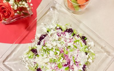 Spicy Tuesday – luscious beet hummus – za’atar