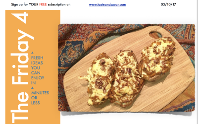 Friday Four 03/10/17: Double Stuffed Potatoes