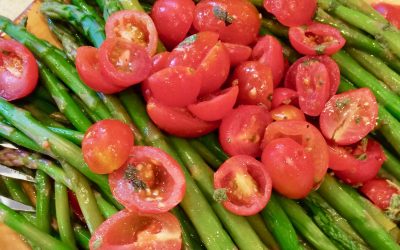 Spicy Tuesday – Spring Asparagus Salad with Tarragon Dressing – Tarragon