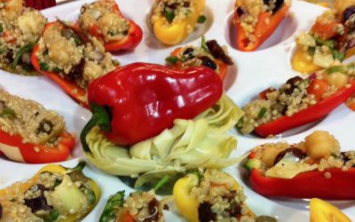 Spicy Tuesday: Spicy Tuesday – Sweet Peppers Stuffed with Mediterranean Quinoa Salad – Dill