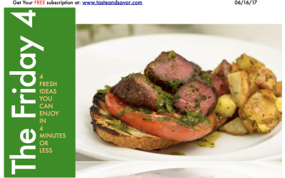Churrasco Style Steak  with Chimichurri