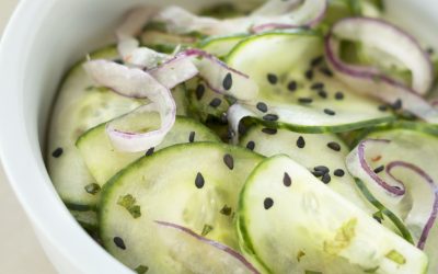 Spicy Tuesday – Thai-Style Cucumber Salad – Mint