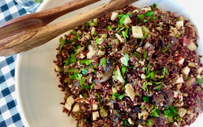 Spicy Tuesday – Red Rice Salad for Spring – Thyme