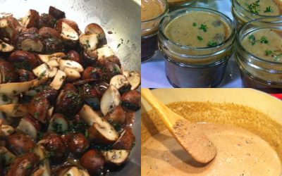 Spicy Tuesday –  Rich Wild Mushroom Soup – Parsley