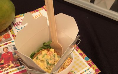 Friday Four 021618:  Angels on Earth Crab Cakes with Mango Tartar Sauce