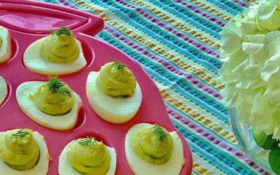 Spicy Tuesday – Avocado and Dill Deviled Eggs – Dill