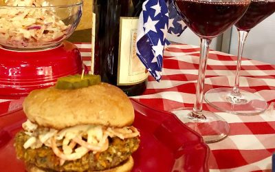 Happy 4th – Veggie Burgers from the Grill on Atlanta and Company