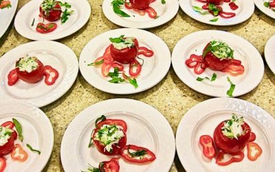 Spicy Tuesday – Crab Stuffed Tomatoes – Basil