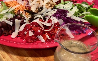 Drink Wine and Get Organized – Saving Recipes and Creating Salads!