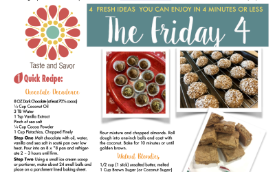 Friday Four 120718: Cookies! Happy Healthy Holiday Fun