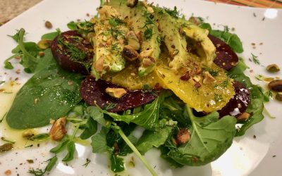 Spicy Tuesday – Beet, Orange and Avocado Salad with Dill – Dill