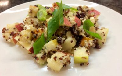 Spicy Tuesday – Quinoa, Squash and Apple Salad with Apple Cider Dressing