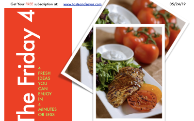 Friday Four – Grilled Maple Mustard Chicken – 052419