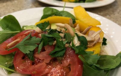 Spicy Tuesday – Refreshing Mango and Tomato Salad – Parsley