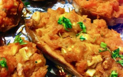 Spicy Tuesday – MORE Double Stuffed Sweet Potatoes – Tarragon