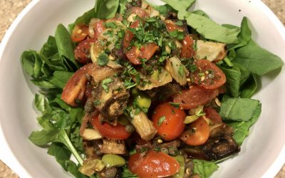 Spicy Tuesday – Salad Caponata – Red Pepper Flakes