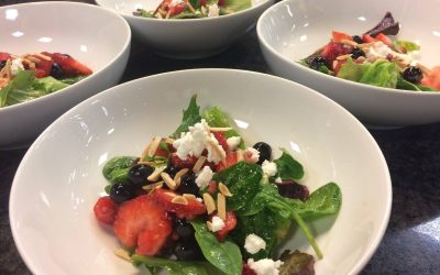 Spicy Tuesday – Summer Berry Salad – Mint