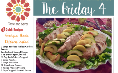 Friday Four – Georgia Peach Chicken Salad – 072420