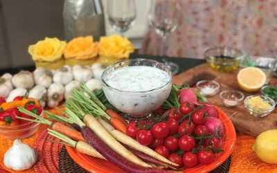 Spicy Tuesday – Mediterranean Lemon Herb Dip – Chives