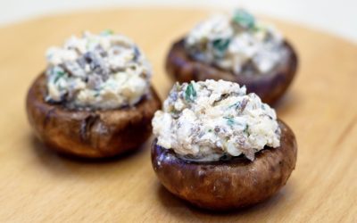 Spicy Tuesday – Easy Crab Stuffed Mushrooms and MORE – Thyme