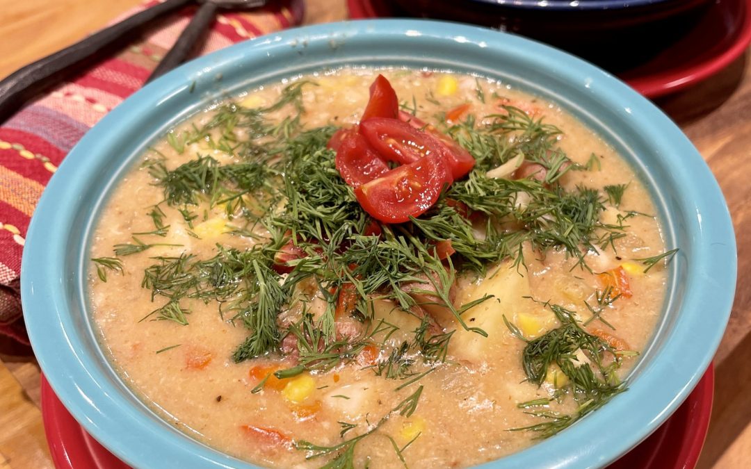 Spicy Tuesday – Creamy Fish Chowder – Dill