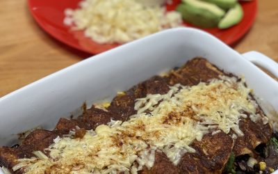 Happy National Chocolate Month – Mole Enchiladas!