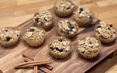Spicy Tuesday – Nutty Fruity Oatmeal Muffins with a Secret Ingredient – Cinnamon