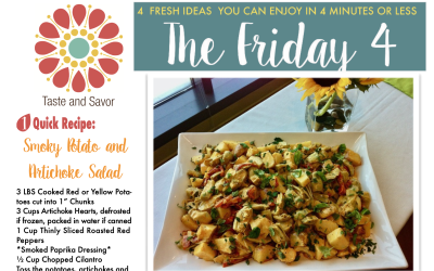 Friday Four – Smoky Potato and Artichoke Salad – 061121