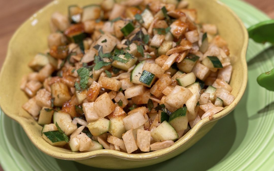 Spicy Tuesday – Jicama and Cucumber Summer Salad – Smoked Paprika