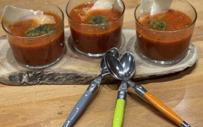 Spicy Tuesday – Chilled Provencal Tomato Soup – Herbes de Provence