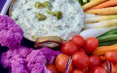 Spicy Tuesday – Creamy Green Olive Dip – Cilantro