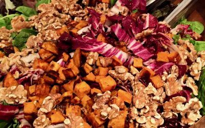 Spicy Tuesday – Fall Harvest Salad with Sweet Potato Croutons – Garam Masala