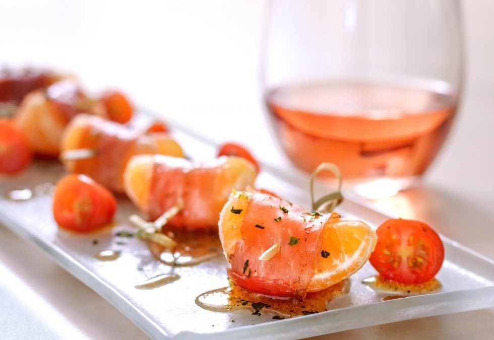 Spicy Tuesday – Clementine and Serrano Skewers with Honey Lime Dressing – Cardamom