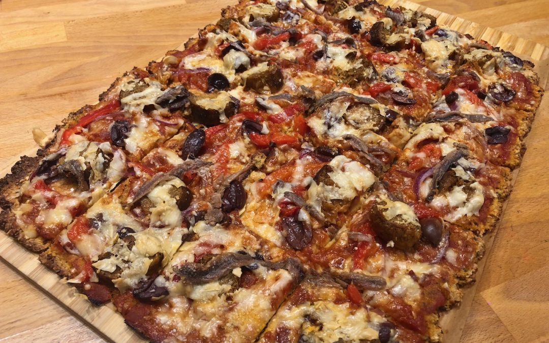 Spicy Tuesday – Oatmeal Crusted Pizza – Italian Seasoning