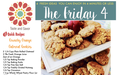 Friday Four – Crunchy Orange Oatmeal Cookies – 122024