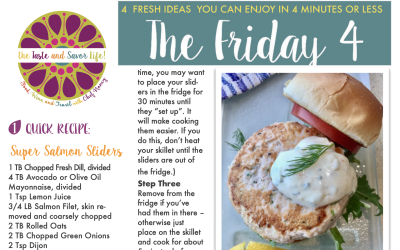 Friday Four – Super Salmon Sliders – 022825
