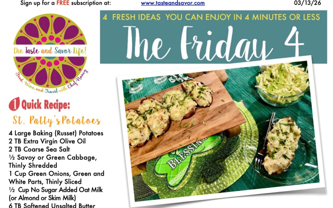 Friday Four – St. Patty’s Potatoes